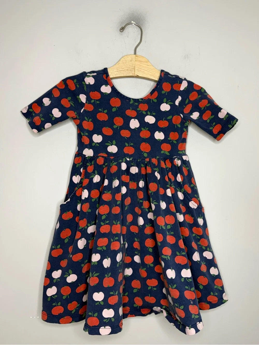 $16 ADD ON Hanna Andersson apple dress 5Y MINI BODEN ZARA JANIE AND JACK mayoral